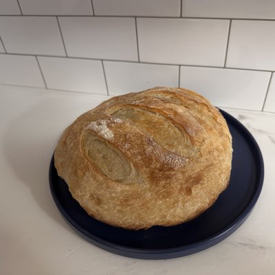 Sourdough Croissant Bread Boule 