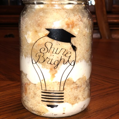 Large Cake Jar (16oz.)