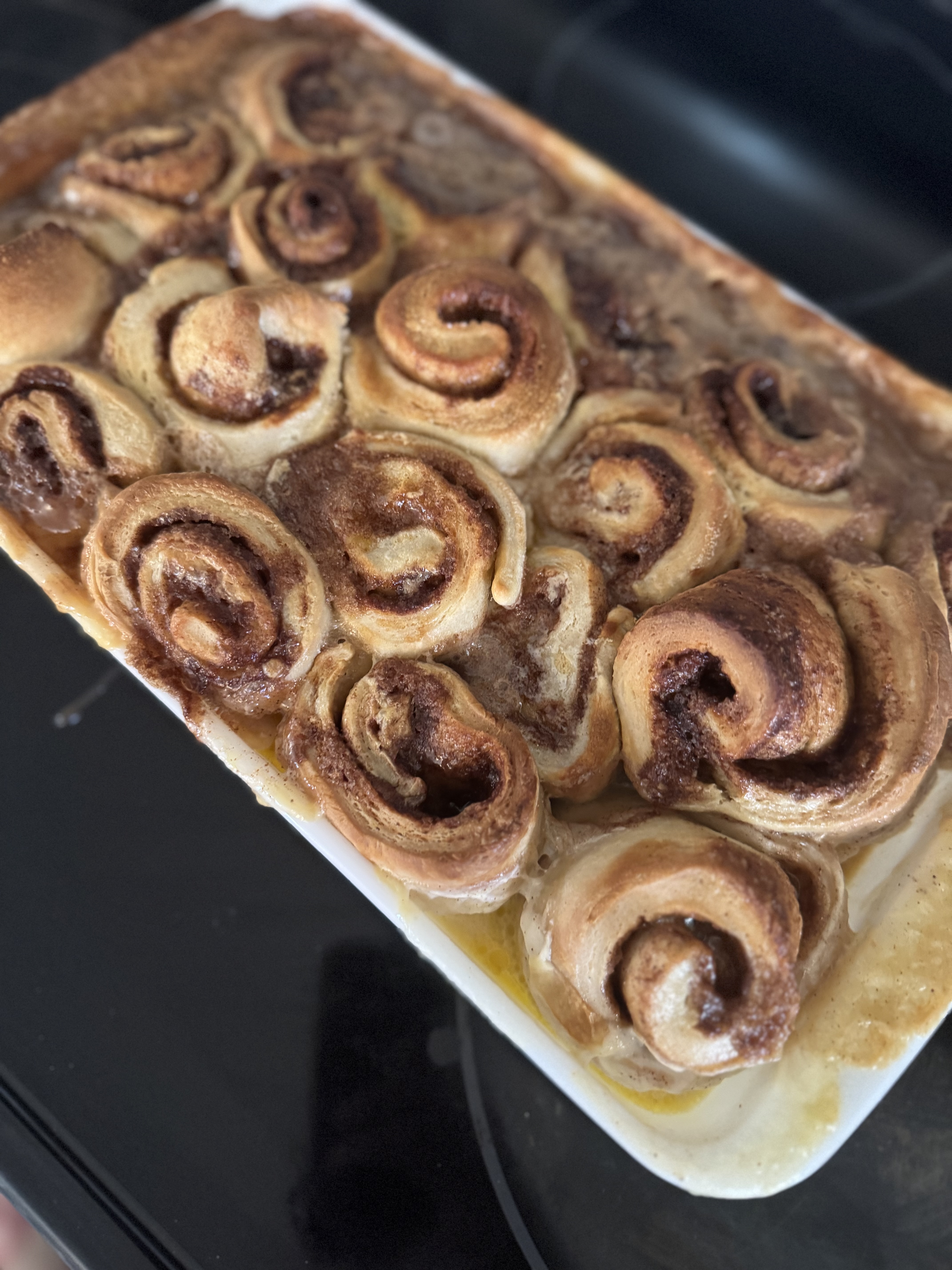 Sourdough Take & Bake Cinnamon Rolls
