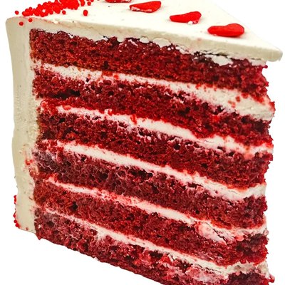Red Velvet Cake Slice