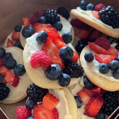 Fruit Pizza Cookies - DOZEN