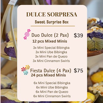 Dulce Duo (2pax) - Dulce Sorpresa
