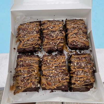 Turtle Brownies 