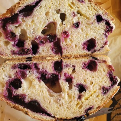 Lemon Blueberry Boule