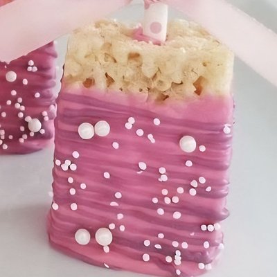 Chocolate Covered Rice Krispie Treats 