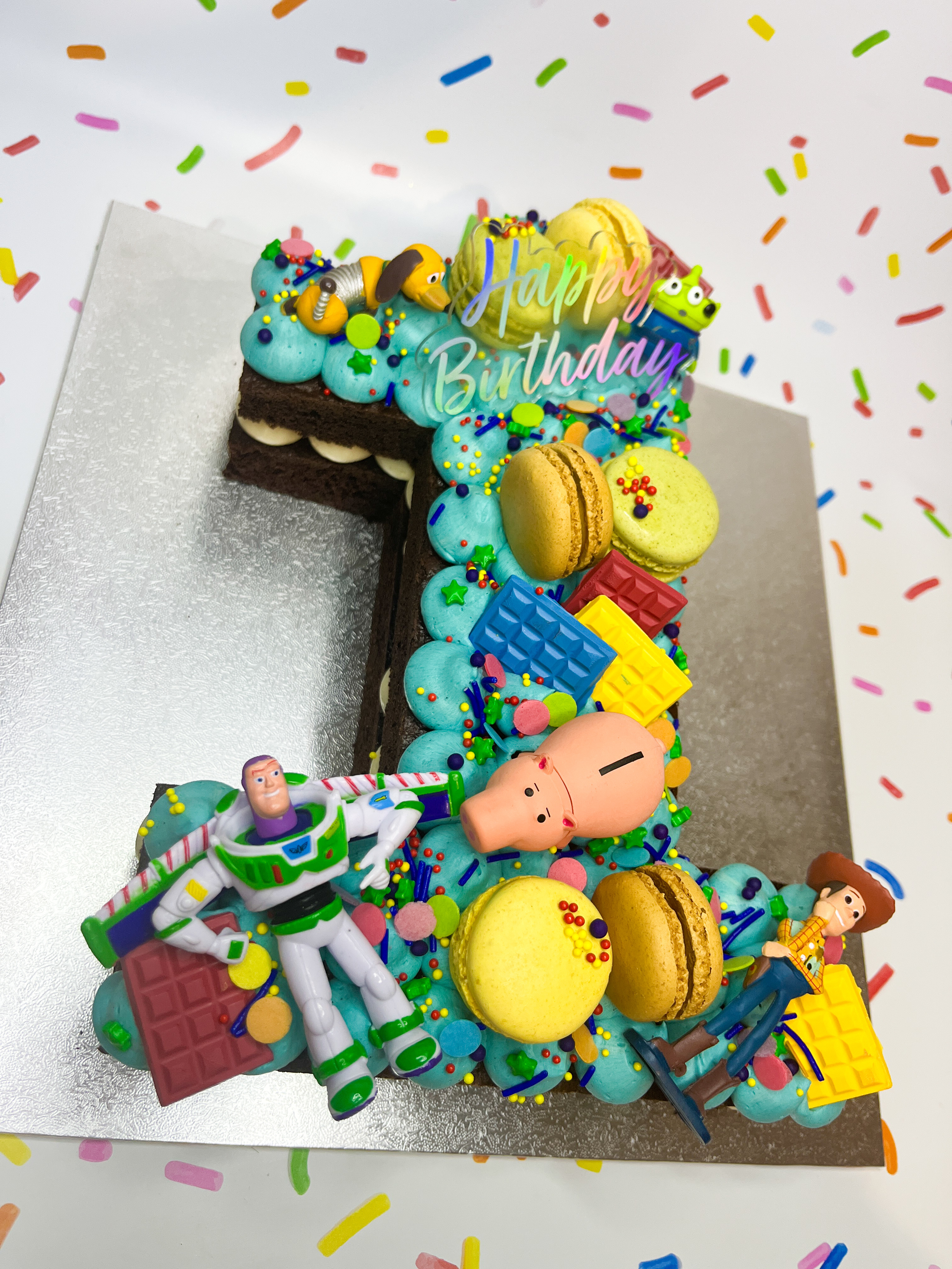 One Digit Template (first Birthday)