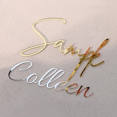 Cake Toppers and Separate Packaging 