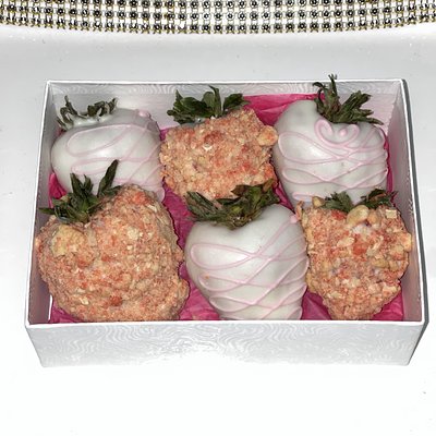 6ct Chocolate Covered Strawberries 