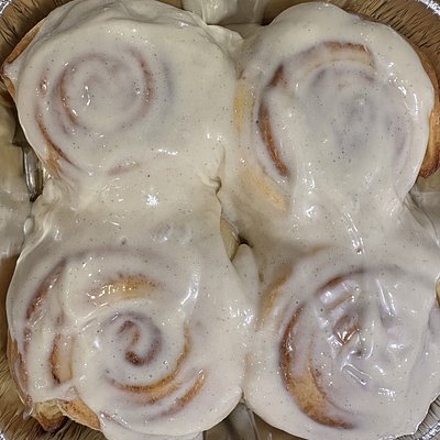 4 Pack Cinnamon Rolls 