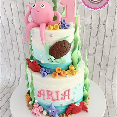 Sea Theme cake