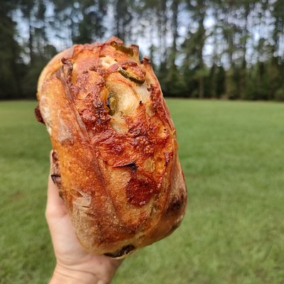 Jalapeno Cheddar Sourdough Loaf
