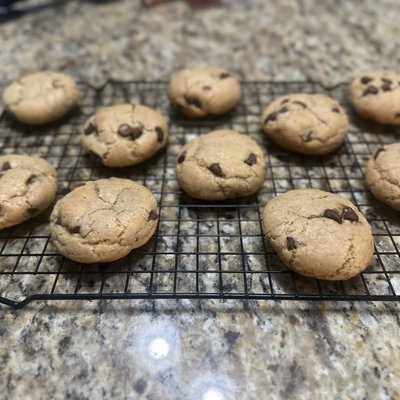 Sourdough Chocolate Chip Cookies 