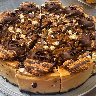 Samoa Cheesecake