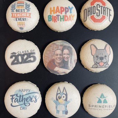 1 Dozen Customized Macarons