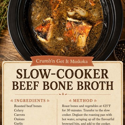Homemade Beef Bone Broth 32oz