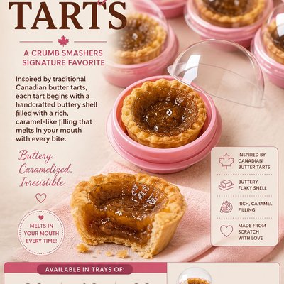 Melting Tarts Sold In Boxes Of 20