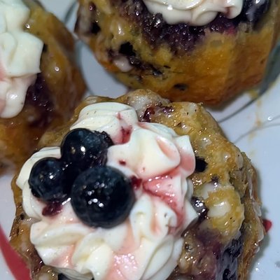 1 Dozen Blueberry Lemonade Bundt Cakes 
