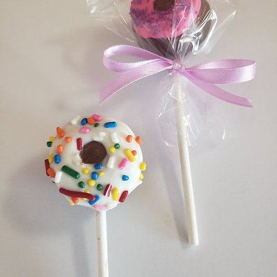 Mini Baked Donut Pops