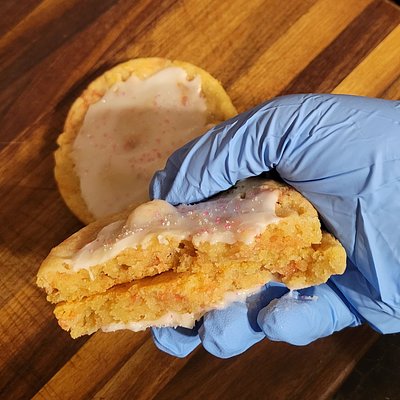 Strawberry Pop Tart Cookie 