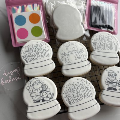 Paint Your Own Cookie Kits 