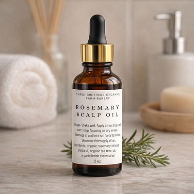 Rosemary And Tea Tree Scalp Oil(2 Oz)