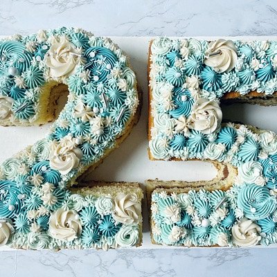 Double Digit / Letter Cake