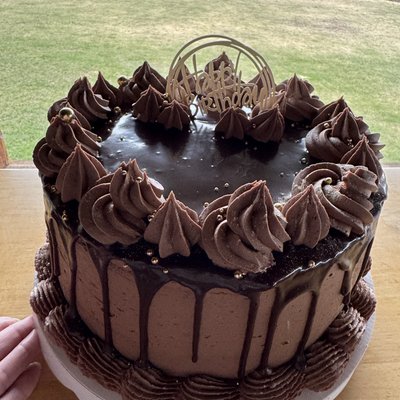 Death By Chocolate Ganache Cake 