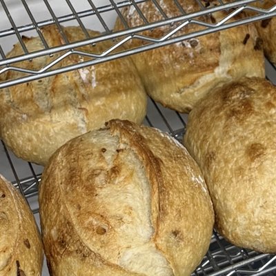 Garlic Herb Sourdough Boule 