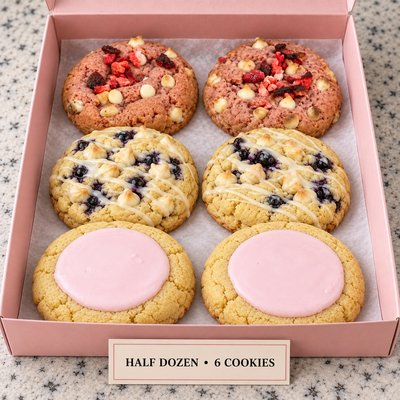 Half Dozen Bakery-Style Muffin Cookies (6 Cookies)