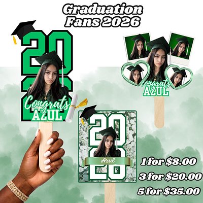 Graduation fans (1)