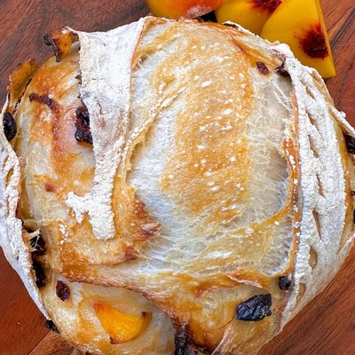 Cranberry & Peaches Sourdough 
