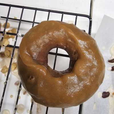 Peanut Butter Glazed Donut