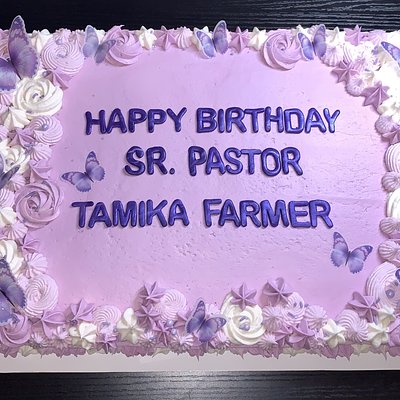 Half Sheet Cake