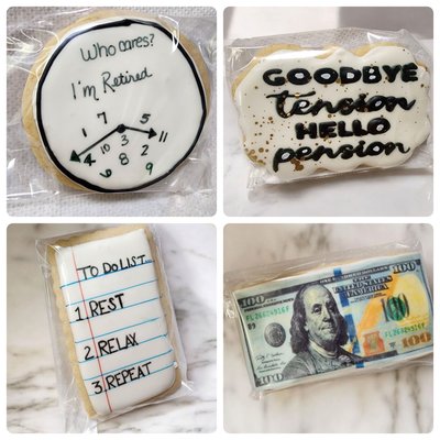  cookies with royal Icing 