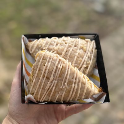 2 Apple Cinnamon Sourdough Scones