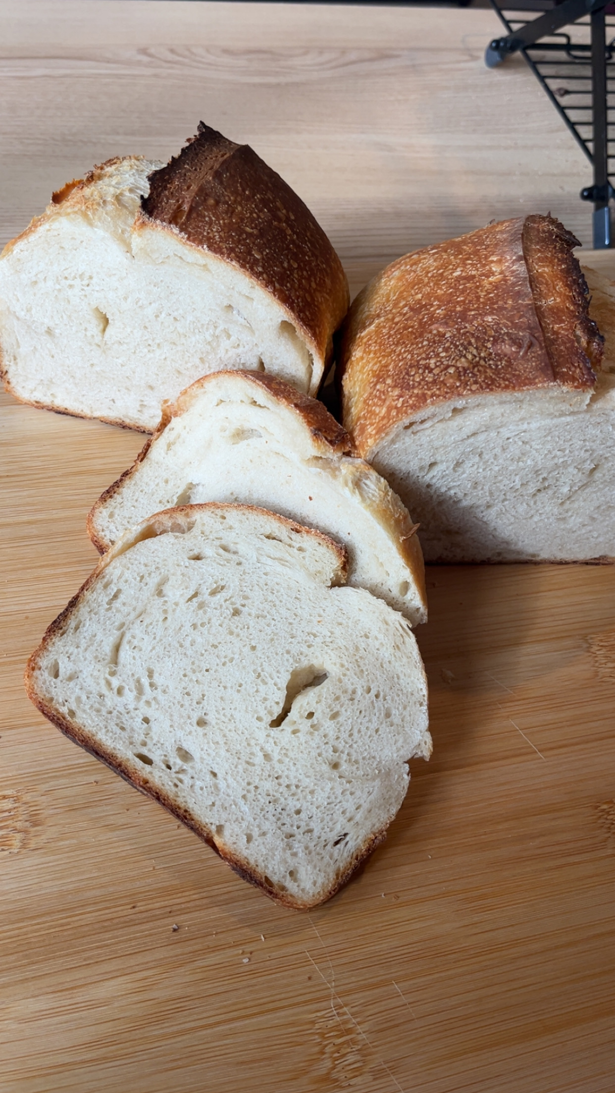 Plain Sourdough Sandwich Loaves