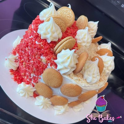 Half & Half Cake (2 Flavors)