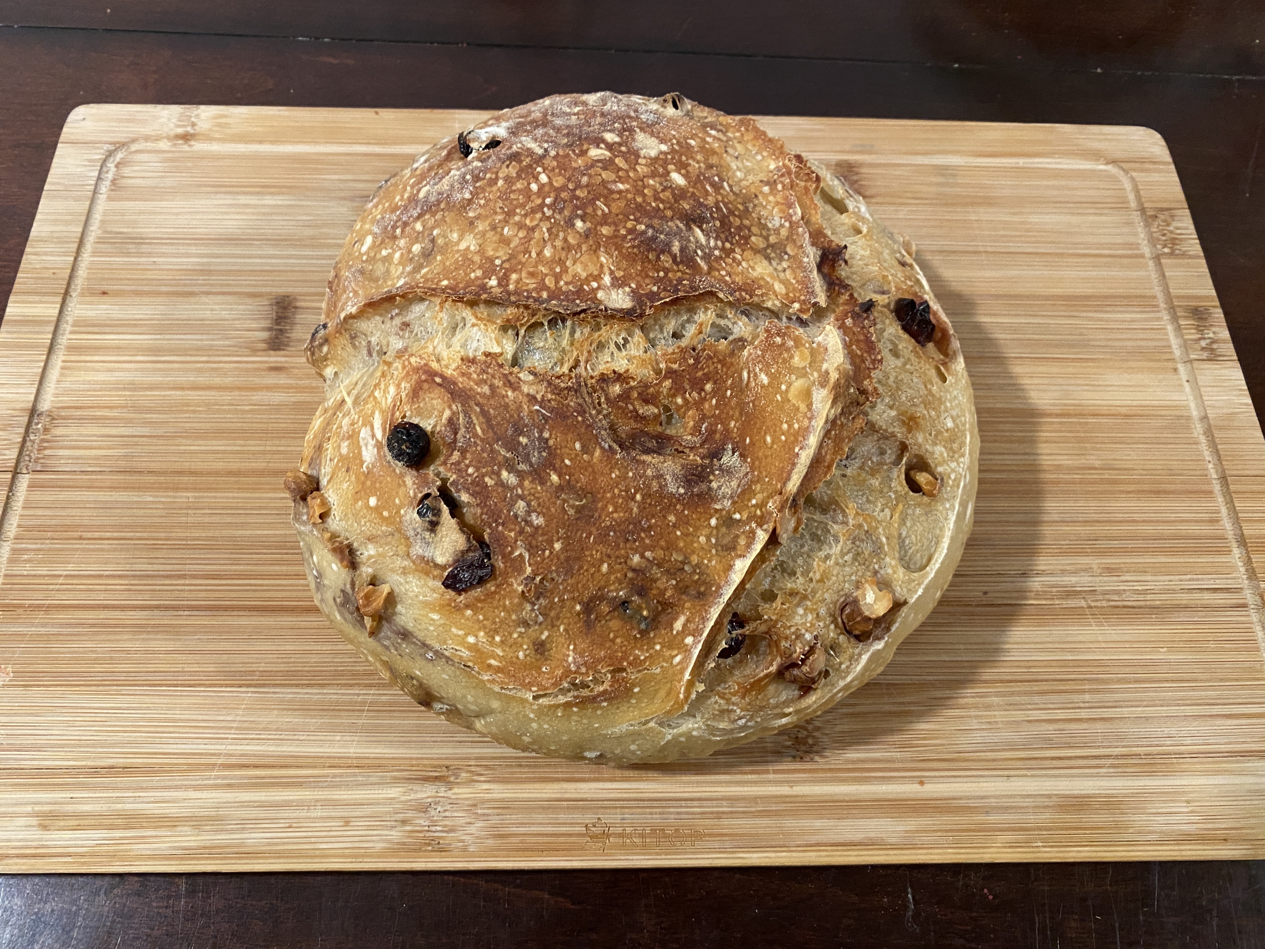 Cranberry Walnut Sourdough