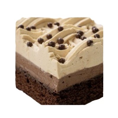 Chocolate Mousse w/ Coffee Whipped Cream Frosting