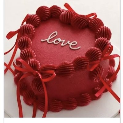 6 Inch Heart Cake
