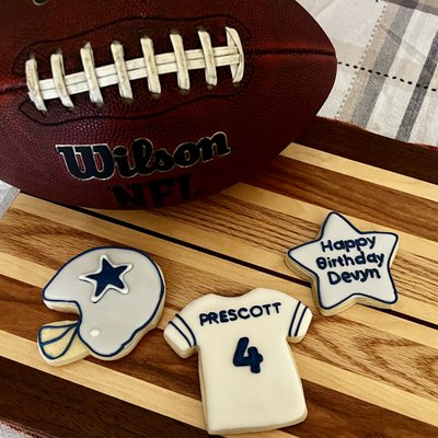 NFL/Rec Football Team 3-cookie Pail