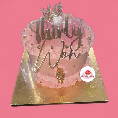 Drink Dispenser Cake