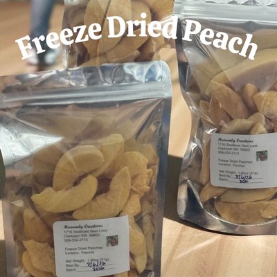 Freeze Dried Peaches