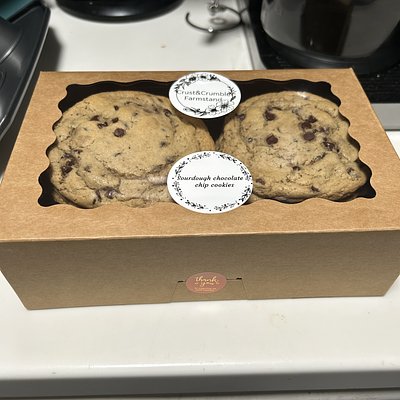 Sourdough Chocolate Chip Cookies 12 Pack 