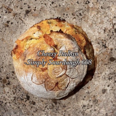 Regular Cheesy Italian Sourdough Loaf