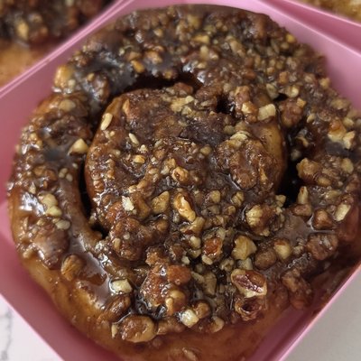 Maple Pecan Cinnamon Rolls