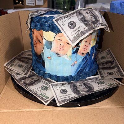 6 Inch Circle Photo Cake 2 Layer