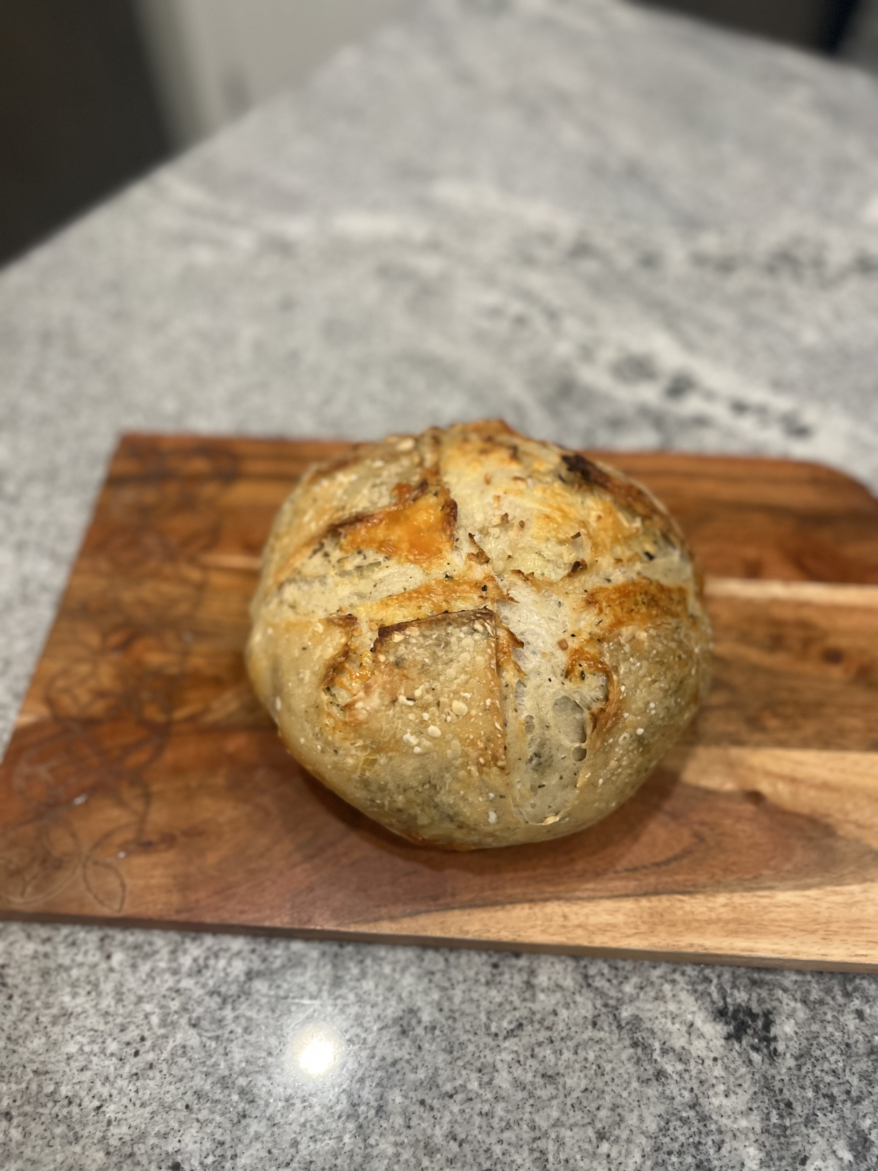 Italian Herb And Cheese Loaf 