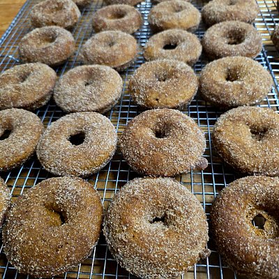 Spiced Pumpkin Doughnut