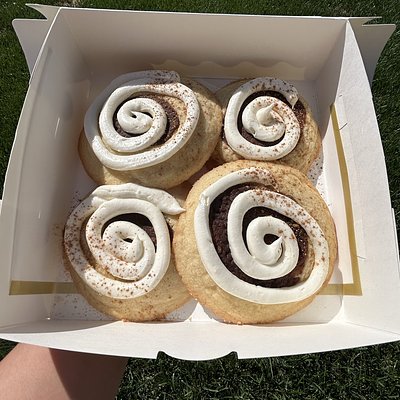 Cinnamon Roll Cookies 